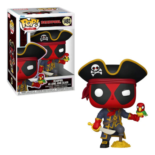 Boneco Funkopop Deadpool Literatura Clássic Long John Silver Marvel Deadpool #1493 - Produto Original