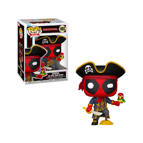 Boneco Funko Pop! Plus Marvel Deadpool Literaruta Clássica - Long John Silver- -