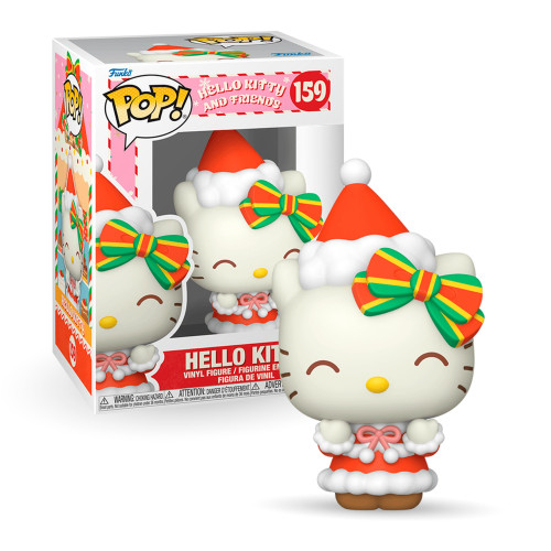 Boneco Funko Pop! Sanrio Feiras De Natal - Hello Kitty   # - Produto Original