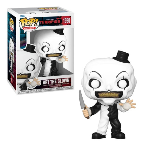 Boneco Funko Pop! Terrifier - O Palhaço Art   # - Produto Original