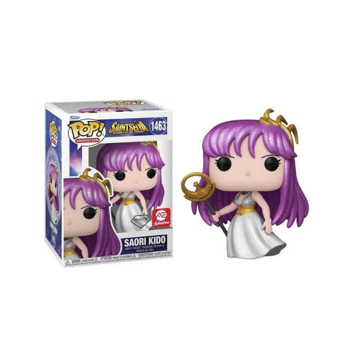 Boneco Funko Pop! Cavaleiros Do Zodíaco - Saori Kido "Diamante"   # - Produto Original