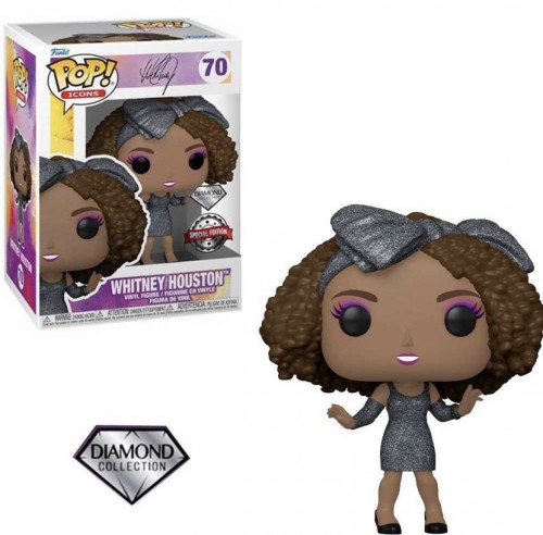 Funko Pop Whitney Houston Diamond Special-Pop Icons-70
