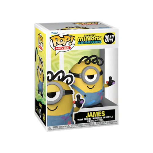 Funko Pop Minions E Monstros: James #2047- -