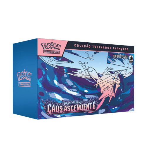 Pokémon TCG: Treinador Avançado Megaevolução 4 – Caos Ascendente PT-BR   # - Produto Original