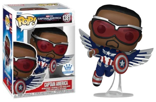 Funko Pop - Captain America Brave New World - Captain America 1381 (funko Shop) FUNKO POP #1381 - Produto Original