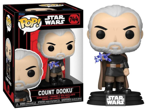 Funko Pop - Star Wars - Count Dooku 744-FUNKO POP-