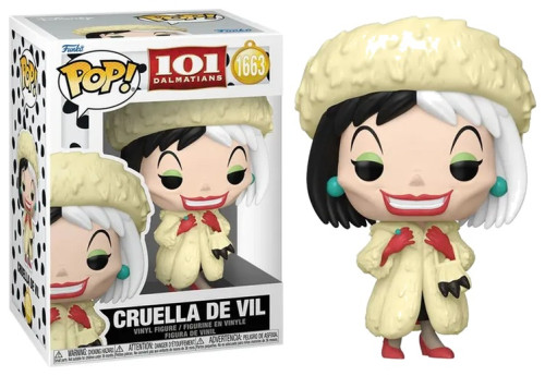 Funko Pop - 101 Dalmatians - Cruella De Vil 1663-FUNKO POP-