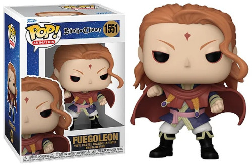 Funko Pop - Black Clover - Fuegoleon 1551 FUNKO POP # - Produto Original