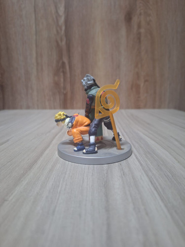 Action Figures Naruto e Kakashi Card Stand Naruto Konoha Emaki - Naruto - #