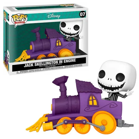 Funko pop Jack Skellington in Engine #07-Disney Nightmare Before Christmas-07