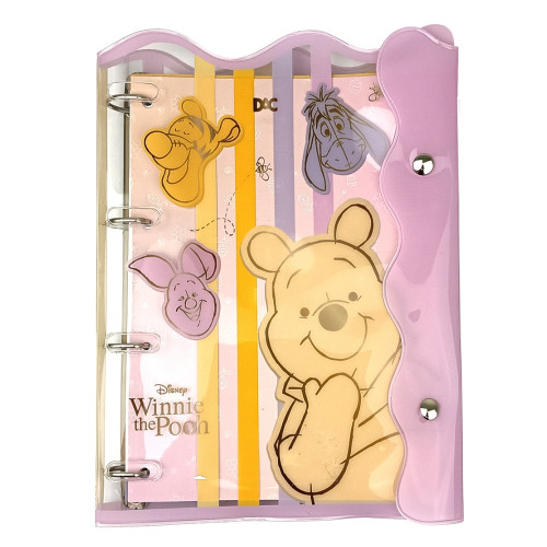 Fichário Ursinho Pooh Caderno Argolado Ursinho Pooh Original- -