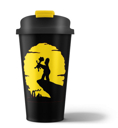 Copo Presente Dia dos Pais Copo Os Simpsons O Rei Leão   # - Produto Original