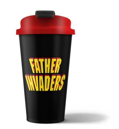 Copo Presente Dia dos Pais Copo Atari Copo Space Invaders   # - Produto Original