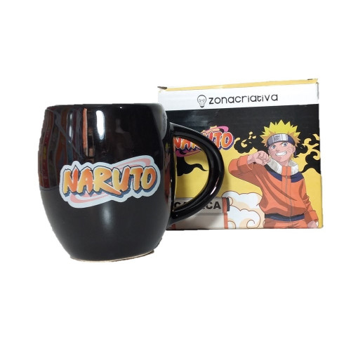 Caneca Naruto Shippuden Caneca Naruto 3d Com Chapa Aldeia   # - Produto Original