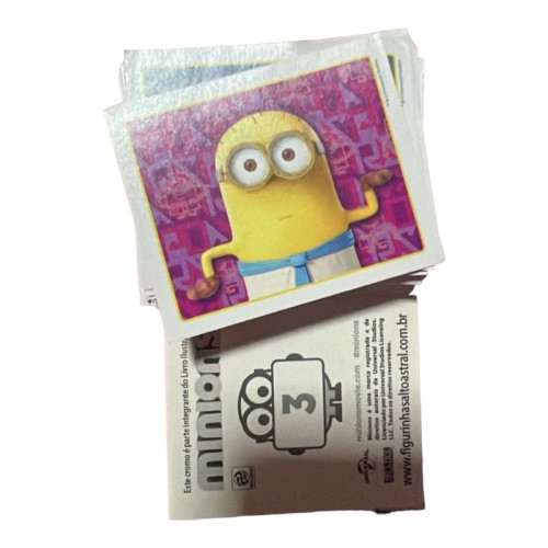 90 figurinhas album minions editora alto astral Minions # - Produto Original