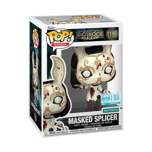 Funko Pop Masked Splicer Limited Edition Supreme - Bioshock Bioshock #1196 - Produto Original