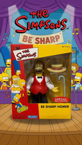 Be Sharp Homer (93/94 Lacrado) The Simpsons # - Produto Original