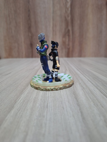 Action Figures Gashapon Hatake Kakashi e Uchiha Sasuke - Naruto - #