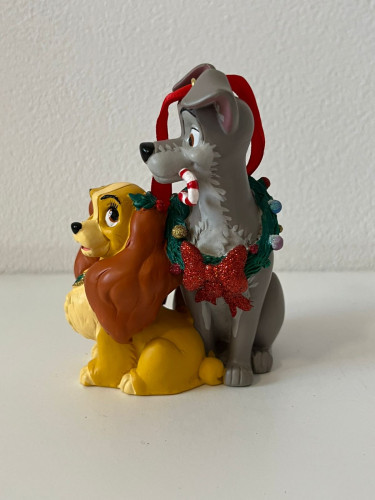 Action Figures Enfeite de Natal Dama e Vagabundo Disney - Disney - #
