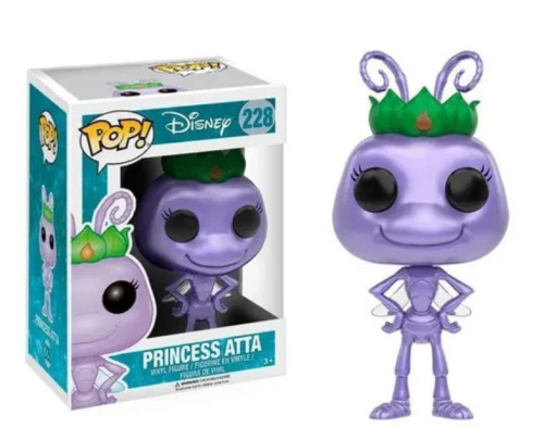 Funko Pop - Disney: Vida de Inseto/A Bug's Life - Princess Atta 228 Disney Vida De Inseto #228 - Produto Original