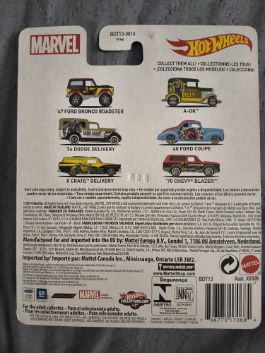  Marvel Hulk # - Produto Original