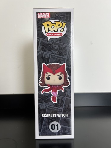 Funko Pop Comic Cover Scarlet Witch 01 Special Edition - #1 - Marvel Studios WandaVision - #1