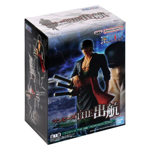 ACTION FIGURE ONE PIECE - RORONOA ZORA -THE SHUKKO  BANDAI BANPRESTO-Onepiece-