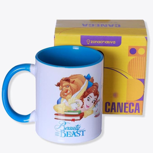 Caneca Pop 350ml Bela E A Fera-A Bela E A Fera-