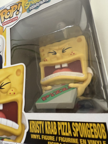 Funko Pop ANIMATION SPONGEBOB SQUAREPANTS 25TH ANNIVERSARY - KRUSTY KRAB PIZZA SPONGEBOB - Spongebob Squarepants - #1667