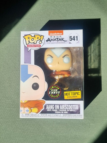 Funko Pop Aang On Airscooter (chase) - Avatar: The Last Airbender - #541