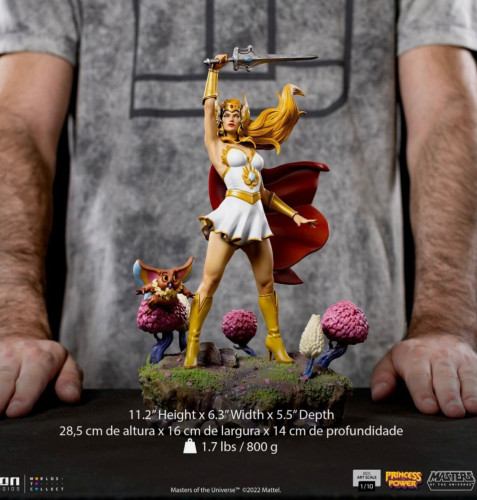 Action Figures She-ra - Princess Of Power - Iron Studios - Masters Of The Universe - #