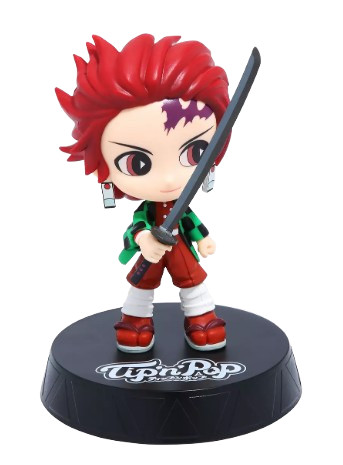 Action Figure - Kamado Tanjiro Tip'n'Pop Vivid Ver.-Demon Slayer: Kimetsu No Yaiba-