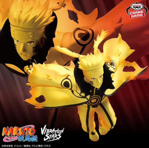Action Figure - Naruto Uzumaki VI Modo Kurama Vibration Stars - Naruto Shippuden - #