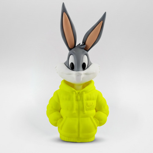 Action Figure - Pernalonga Streetwear - Impressão 3d - Busto-Looney Tunes-