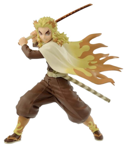 Action Figure - Rengoku Kyoujurou Vibration Stars Sepia Color-Demon Slayer: Kimetsu No Yaiba-