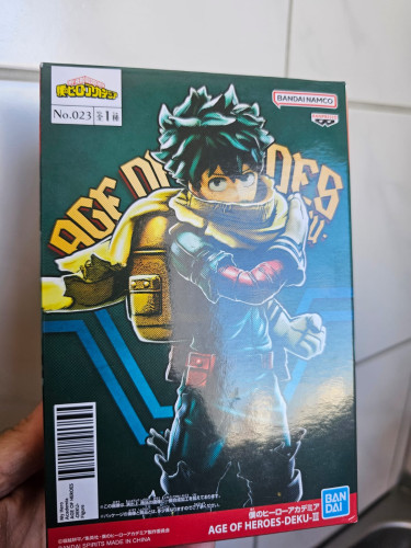 Action Figure  IZUKU MIDORIYA (DEKU) Boneco Banpresto Figura de ação My Hero Academia - My Hero Academia - #