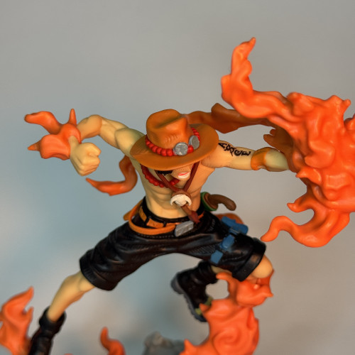Action Figure Ace Bandai – One Piece 11cm com Chamas - One Piece - #