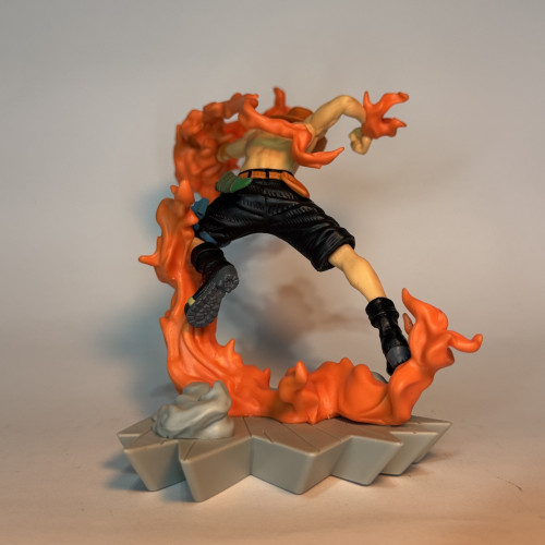 Action Figure Ace Bandai – One Piece 11cm com Chamas - One Piece - #