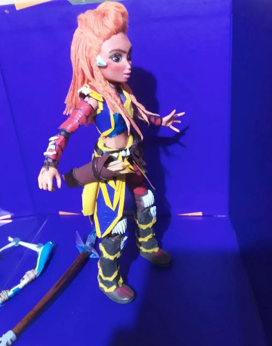 Action Figure Aloy Horizon Forbidden West Custom - Disney - #