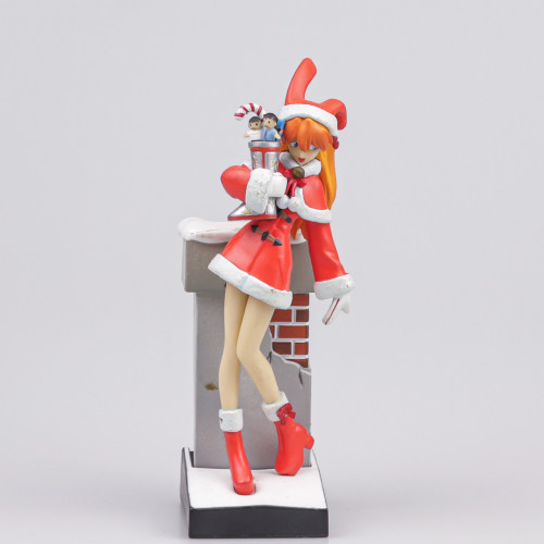 Action Figure Asuka Langley Souryuu Christmas Figure Kadokawa Neon Genesis Evangelion # - Produto Original