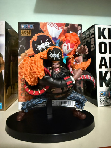 Action Figure Barba Negra Battle Record Collection  One Piece Oficial Bandai Banpresto - One Piece - #