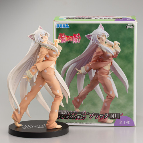 Action Figure Black Hanekawa Pm Figure Sega Bakemonogatari # - Produto Original