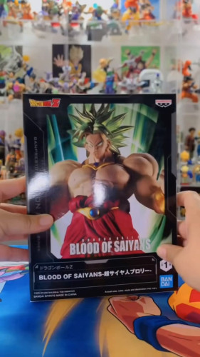 Action Figure Broly Blood Of Saiyans Dragon Ball Z Oficial Bandai Banpresto - Dragon Ball Z - #