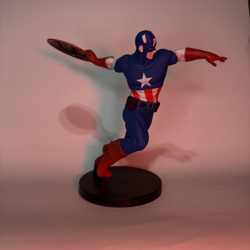 Action Figure Capitão América (marvel) – 17 Cm – Pvc Premium – Sega - Marvel - #