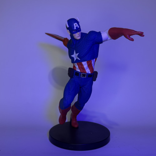Action Figure Capitão América (marvel) – 17 Cm – Pvc Premium – Sega-Marvel-