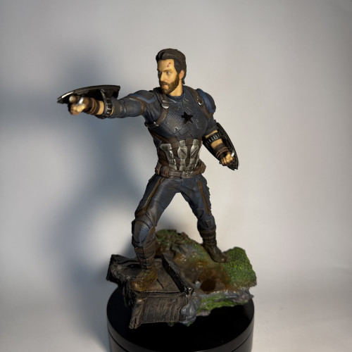 Action Figure Capitão América 22cm Iron Studios-Marvel-
