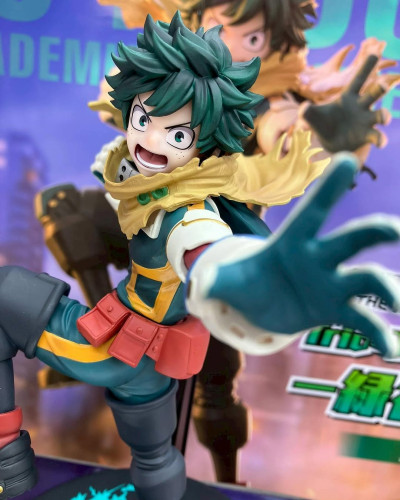 Action Figure Deku Izuku Midoriya Boneco Furyu My Hero Academia - My Hero Academia - #