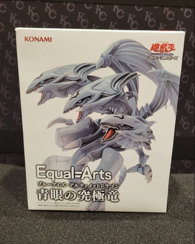 Action Figure Dragão Supremo De Olhos Azuis Yu-gi-oh! Konami Equal=arts Boneco Colecionavel-Yu-Gi-Oh!-