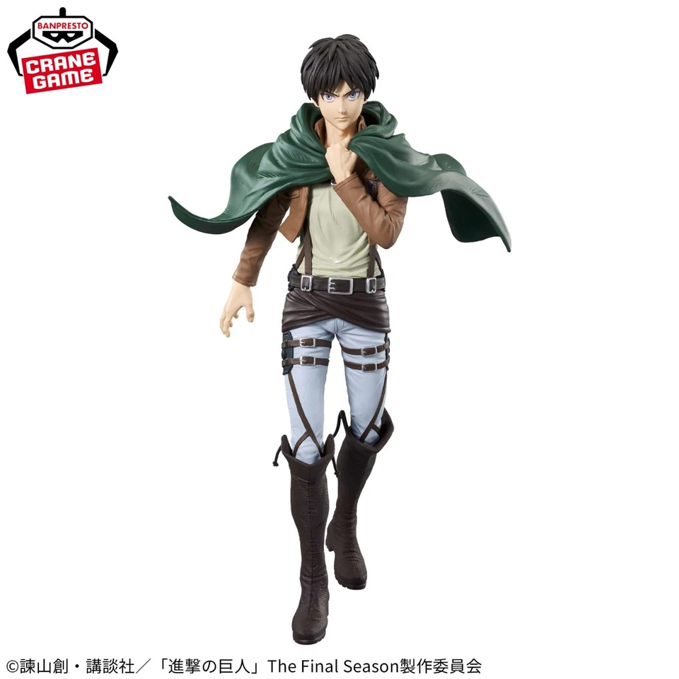 Action Figure Eren Yeager Grandista - Shingeki No Kyojin Shingeki No Kyojin # - Produto Original