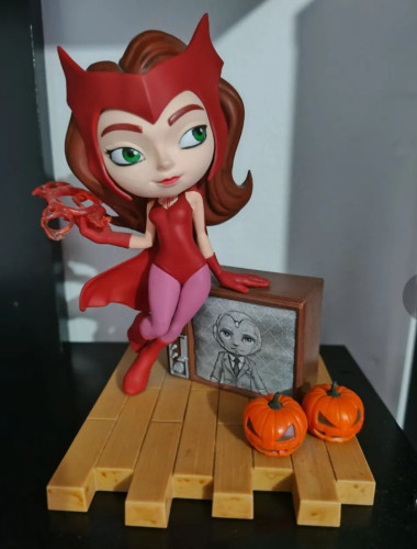 Action Figure Feiticeira Escarlate (halloween Version) - Wandavision - Minico Marvel Studios # - Produto Original